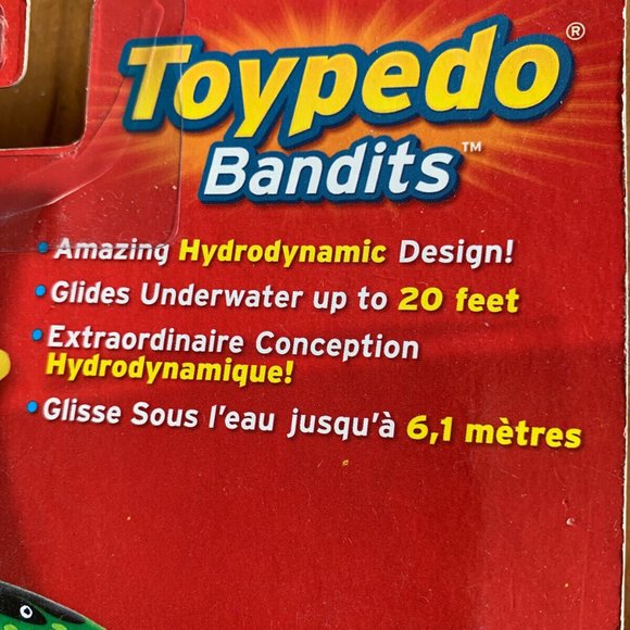 Swimways Toypedo bandits dive sticks hydrodynamic design glides 20 ft underwater - Picture 8 of 15